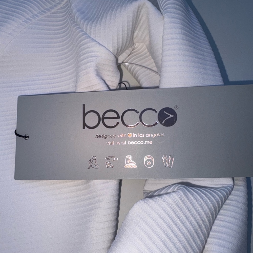 Ecco White Women's Bomber Jacket - Picture 5 of 5